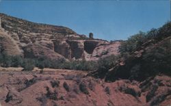 Coffee Pot Rock Formation, Lupton, Arizona Postcard