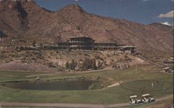 Skyline Country Club Golf Course & Mountains, Tucson AZ Postcard