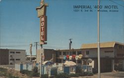 Imperial '400' Motel, Winslow, Arizona Postcard