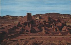 Wupatki Ruin, Southern Portion, Flagstaff AZ Postcard