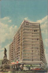 Continental Hilton Hotel, Mexico City Postcard