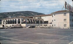 Ramada Inn Monterrey, Mexico with Tennis Court Postcard