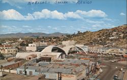 Nogales, Sonora, Mexico & US Ports of Entry Overview Postcard