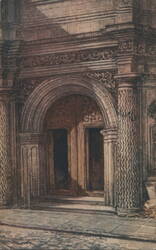 Church of San Fernando Entrance, Mexico City Postcard
