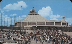 New Shrine of Guadalupe, Mexico City Postcard