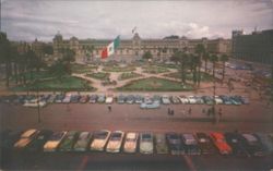 Palacio Nacional and Zócalo, Mexico City Postcard