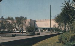 Entrance to the Museum of Anthropology, Mexico City Postcard