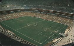 Estadio Azteca Mexico City Soccer Stadium Aerial View Postcard