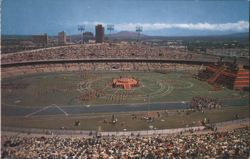 Pre-Hispanic Legend Pageant, Olympic Stadium, Mexico City Postcard