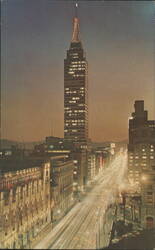 Torre Latinoamericana, Avenida San Juan de Letran, Mexico City Postcard