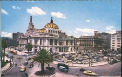 Palacio de las Bellas Artes, Mexico City Postcard