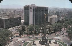 Hotel Maria Isabel Sheraton and Angel of Independence, Mexico City Postcard