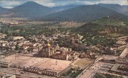 Basilica de Guadalupe Panoramic View, Mexico City Postcard