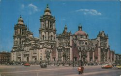Metropolitan Cathedral of Mexico City Postcard
