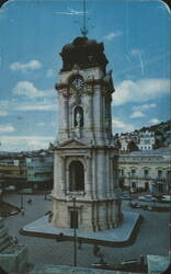 Monumental Clock, Pachuca, Hidalgo, Mexico Postcard