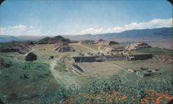 Monte Albán Archaeological Zone, Oaxaca, Mexico Postcard