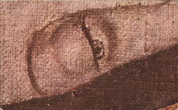 Our Lady of Guadalupe Right Eye, Mexico City Postcard