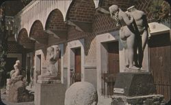 Artist's Quarter Sculptures & Arches, Puebla, Mexico Postcard