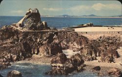 Mirador del Paseo Claussen Ocean Viewpoint, Mazatlán Postcard