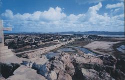Mazatlán, Mexico - Cross Hill View of City & Docks Postcard