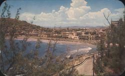 Olas Altas Boulevard and Beach, Mazatlán, Mexico Postcard