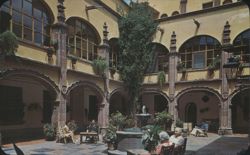 Hotel Posada San Francisco Courtyard, San Miguel de Allende Postcard