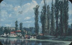 Xochimilco Floating Gardens, Mexico City, Mexico Postcard