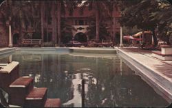 Swimming Pool, Hotel Valles Postcard