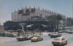 Tijuana Jai Alai Fronton and Tia Juana Tilly's Restaurant Postcard