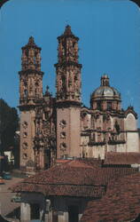 Santa Prisca Church, Taxco, Mexico Postcard