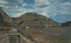 Pyramids of the Moon, Teotihuacan, Mexico Postcard