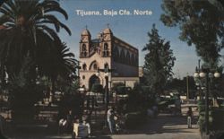 Iglesia de San Francisco, Tijuana, Baja California Postcard