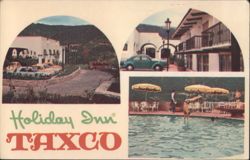 Holiday Inn Taxco, Mexico - Hotel Exterior & Pool Views Postcard