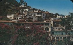 Panoramic View of Taxco, Mexico Hillside Town Postcard