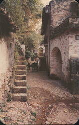 Hacienda San Francisco de Cuadra Walkway, Taxco Postcard