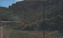 Chepe Train Crossing Sierra Tarahumara, Chihuahua, Mexico Postcard