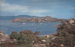 Panoramic View of Acapulco Bay Postcard