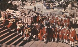 Estudiantina de Guanajuato Strolling Band City View Postcard