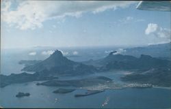 Aerial View of San Carlos Bay, Nuevo Guaymas, Mexico Postcard