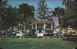 Kiosco and Park, Ensenada, Mexico Postcard