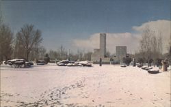 Monumento al Chamizal Nevado, Ciudad Juarez Postcard