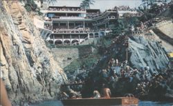 Quebrada Cliff Divers, Acapulco, Mexico Postcard