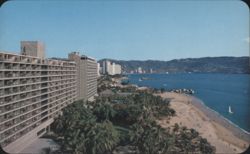 Acapulco, Mexico - Exelaris Hyatt Continental Hotel View Postcard