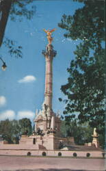 El Ángel de la Independencia, Mexico City Postcard