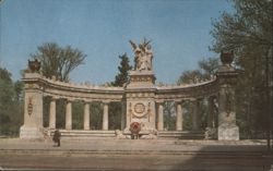 Hemiciclo a Juárez, Mexico City Postcard