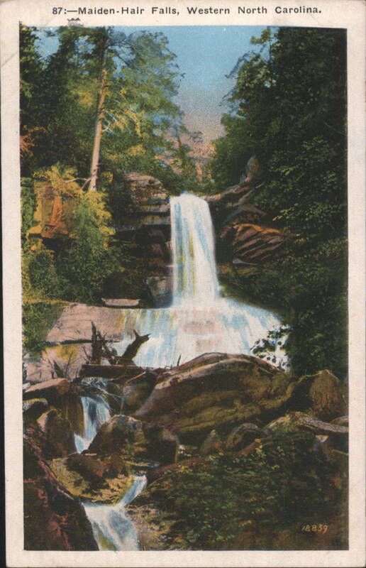 Maiden-Hair Falls, Western North Carolina