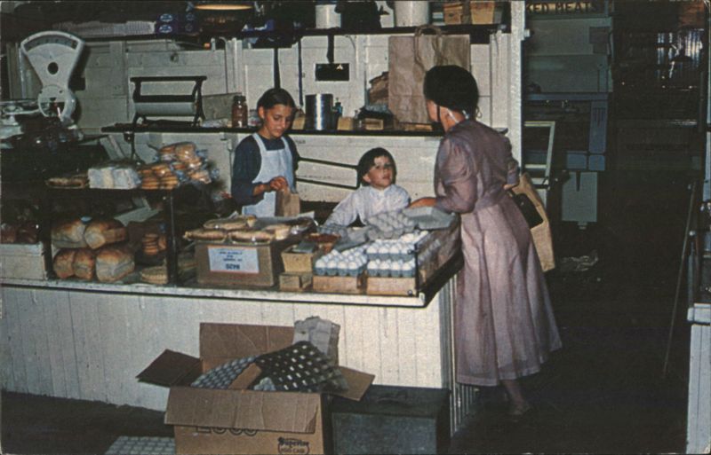 Amish Farmer's Market Stand, Lancaster, PA Pennsylvania