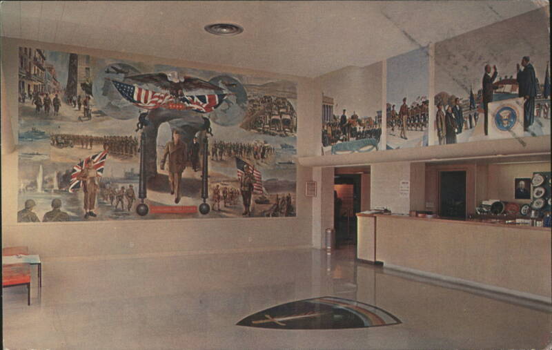 Eisenhower Museum Murals, Abilene, Kansas Don Richards
