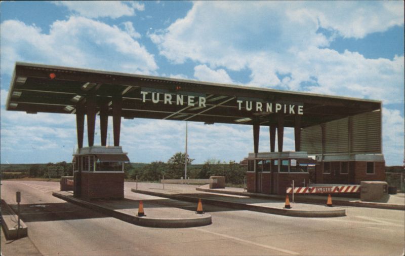 Turner Turnpike Toll Booths, Connecting Tulsa & Oklahoma City