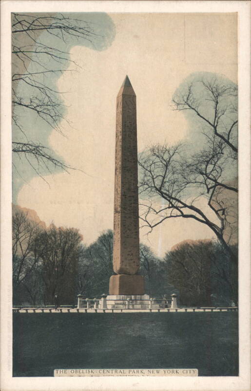 Cleopatra's Needle Obelisk, Central Park New York